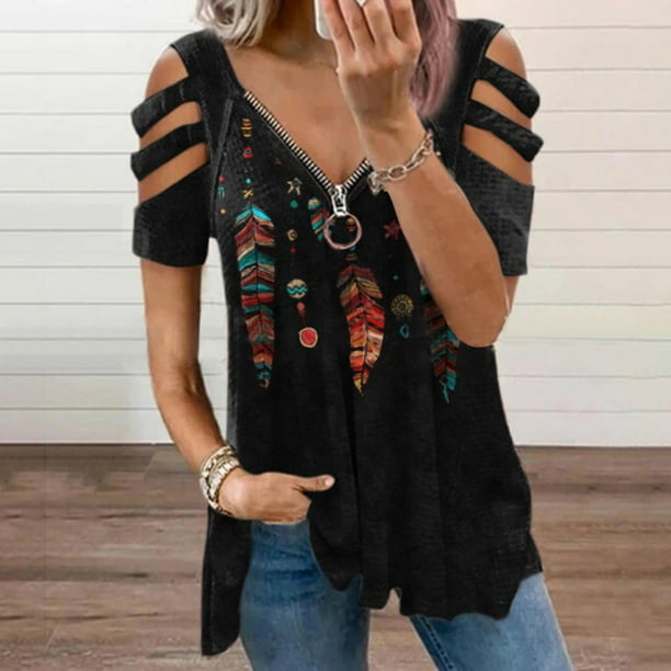 DAYPLAY Womens Tops Plus Size Fashion Snake Print Belted Three Quarter Loose Autumn Winter Blouse Tee Shirt DAYPLAY Womens Tops Plus Size Fashion Snake Print Belted Three Quarter Loose Autumn Winter Blouse Tee Shirt
